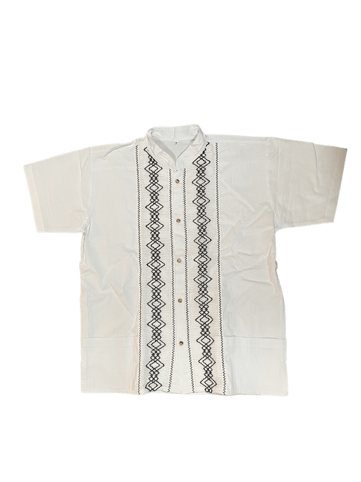 White Guayabera Shirt