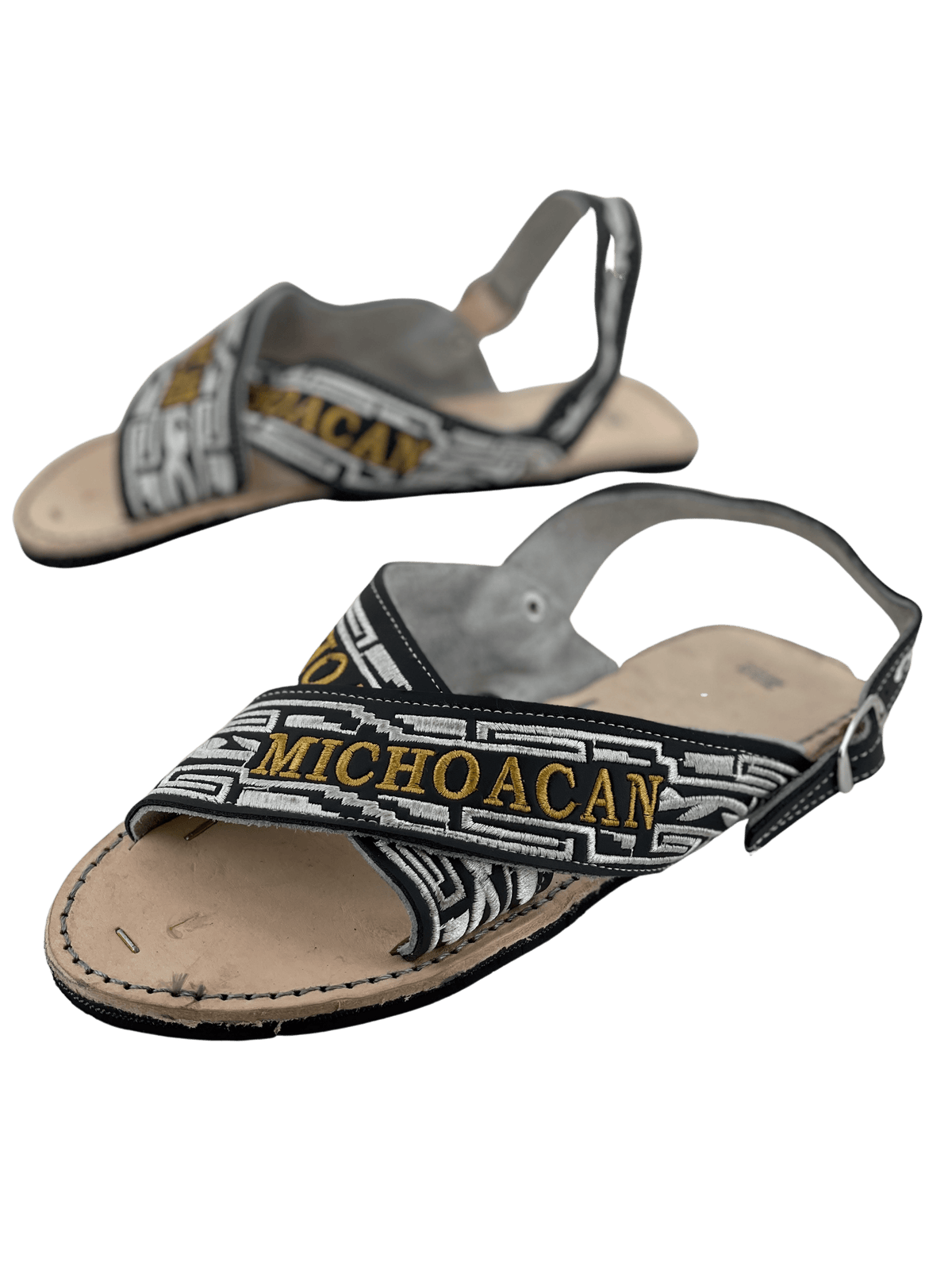 UESウエス SUNCHAGO サンチャゴ　リングモカシン　26センチ Gold Letters Michoacán Silk Thread Cruzado Huarache — Rodeo