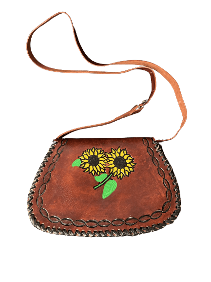 Vintage mexican top leather purses