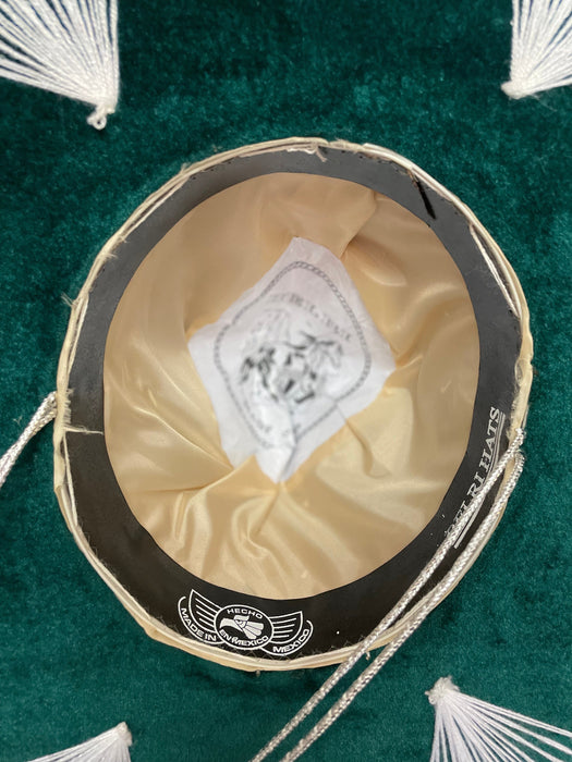 Sombrero Charro Mariachi Verde y Plata