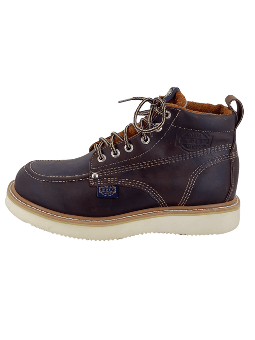 Rugged Brown 6" Mil Rayas Work Boot