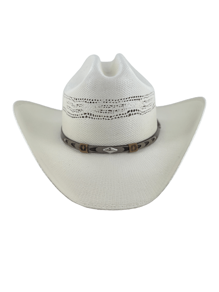 50X Bangora Straw Morcon Cowboy Hat