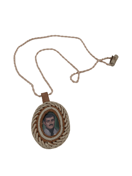 Small Escapulario “Jesus Malverde” “Patrón Saint” Collar Necklace