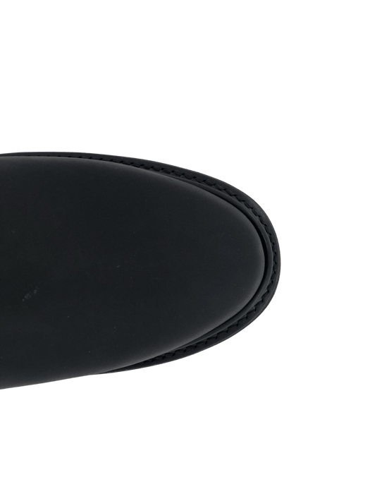 Black Roper Rubber Sole Work Boot