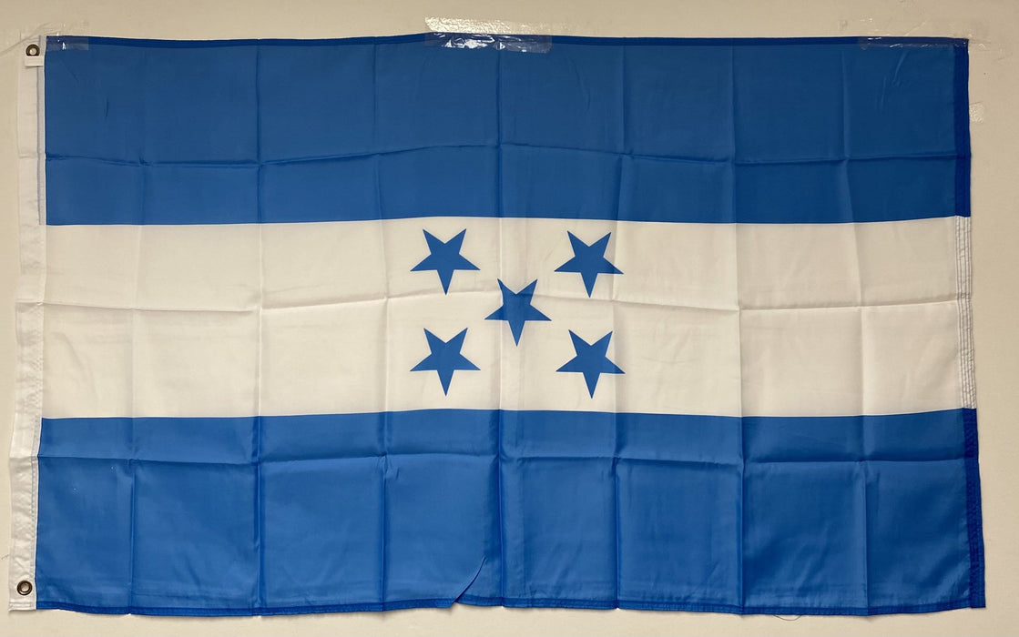 Large Vivid Colors Coubtry Of Honduras Banner Flag