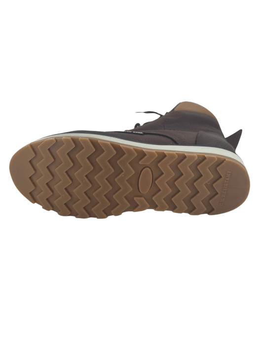 Amber Brown Double Density Sole Soft Toe Work Boot