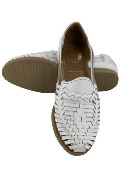 White Leather Sandal