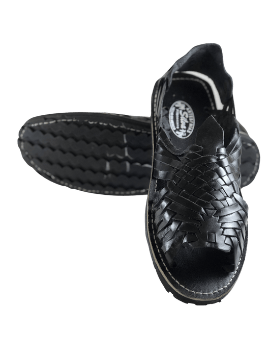 Huarache Pachuco Black Rodeo Durango Brand Corp