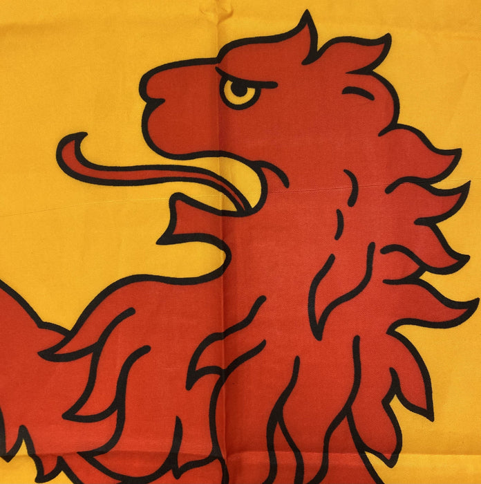 Scotland Large Color Red Dominant Lion Flag