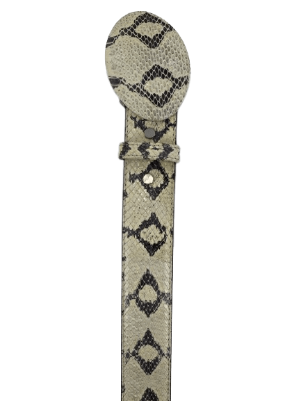 Obey Snake Tan Dress Belt
