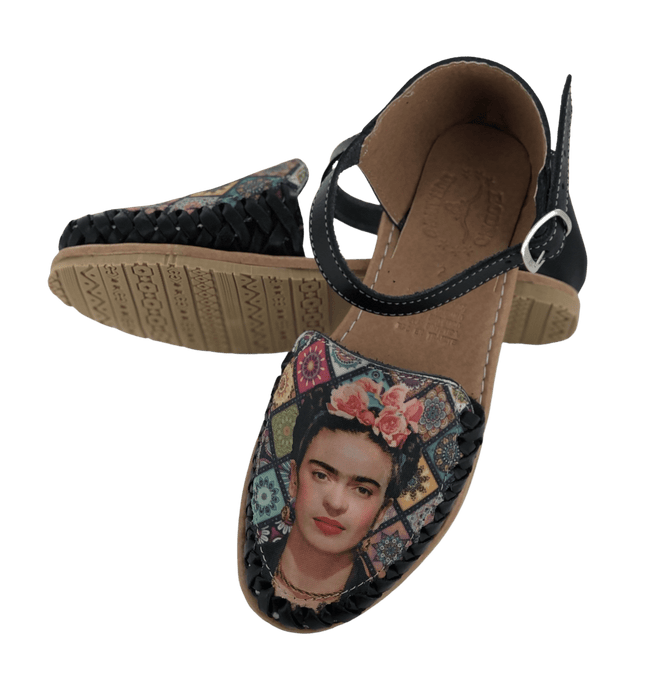 Huarache de Pulsera - Frida Kahlo Black