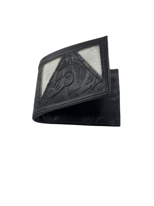 Cow hair wallet shop