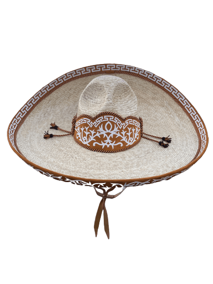Sombrero Charro de Trigo - Miel