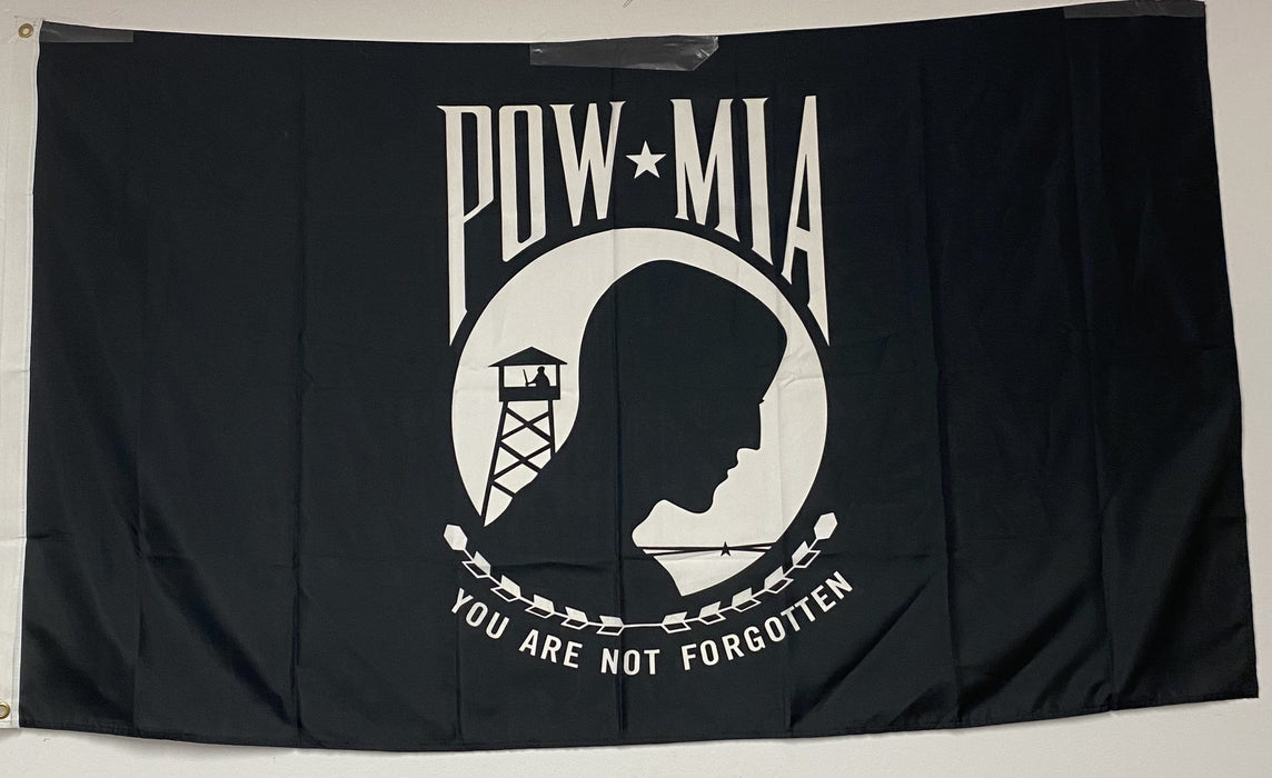 P.O.W. “You Are Not Forgotten“ War Veterans 3’ X 5’ Flag