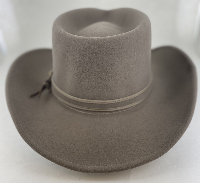 Exotic Gray Australian Sport Safari 100% Crushable Wool Hat