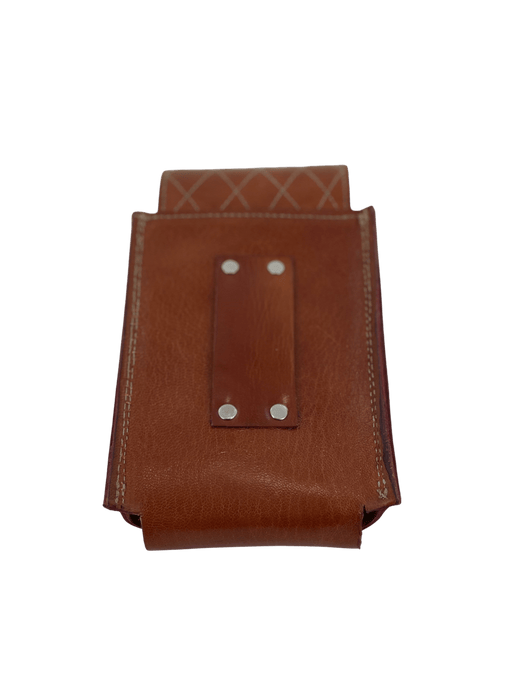 Chedron Horse Head Print Leather Charro Phone Case