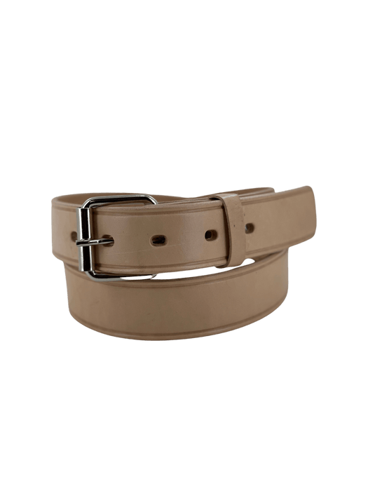 Natural Sillero Leather Belt