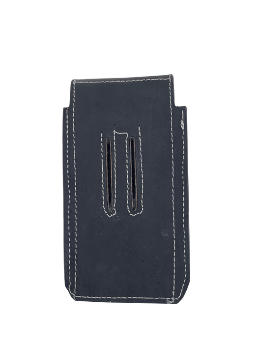 Black Double Horse Head Piteado Leather Phone Case