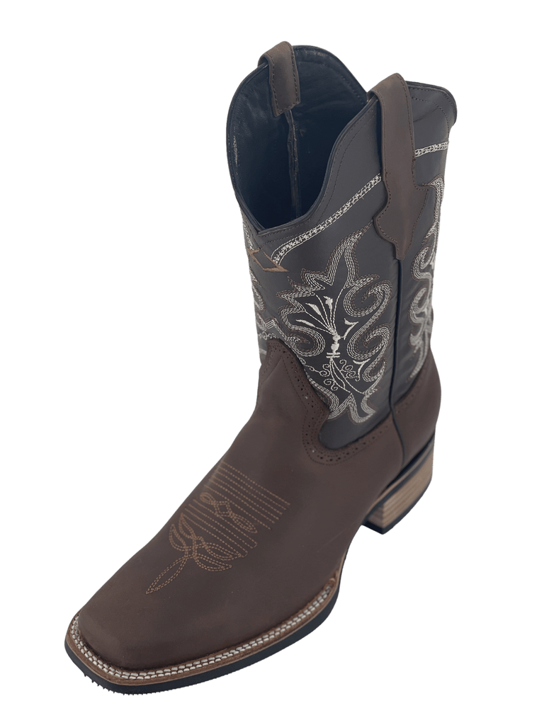 Blazer Brown Narrow Square Toe Rodeo Boot — Rodeo Durango Brand Corp.