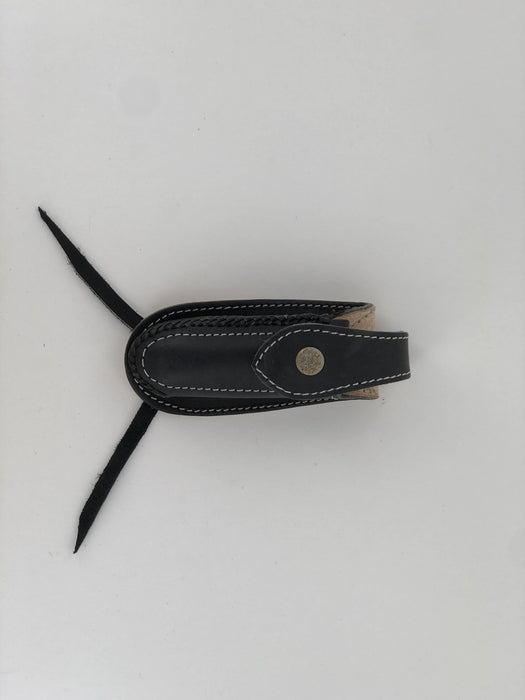 Large Black Leather Knife Sheath