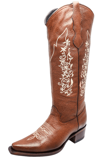 Women's Tall Chedron Snip Toe Rodeo Boot